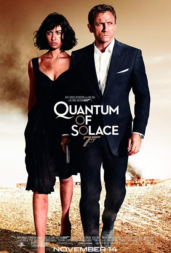 The Quantum of Solace film artwork